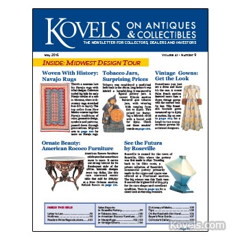 Kovels' May 2015 newsletter