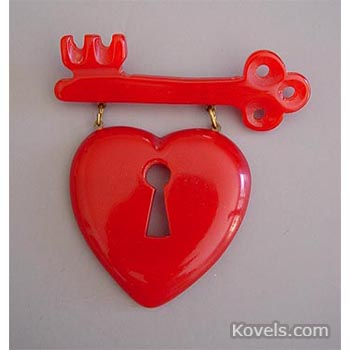 MacArthur heart pin