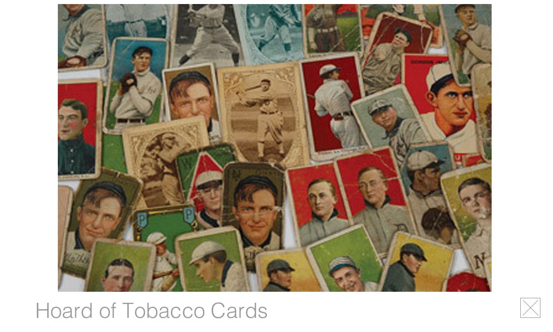 Hoard of Tobacco Cards