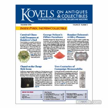 Kovels on Antiques & collectibles Vol. 42 No. 3